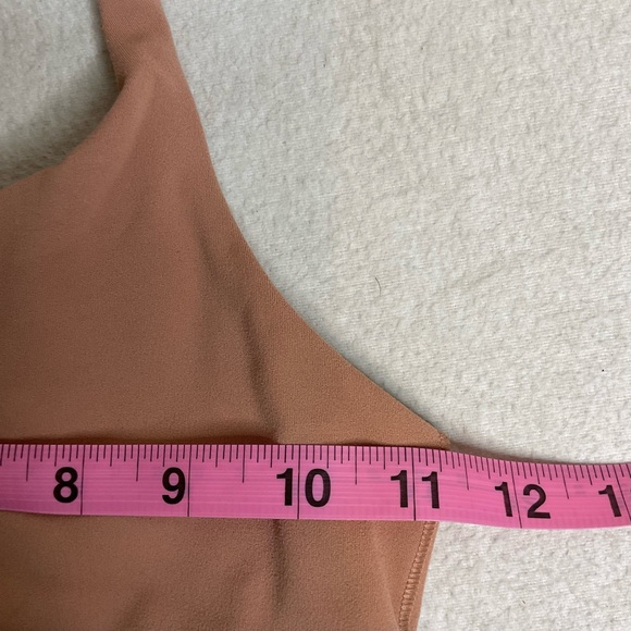 Athleta‎ Girl Upbeat Bra 2.0 Mocha Brown Size M/8-10 - Picture 5 of 5